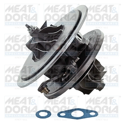 Core assembly, turbocharger